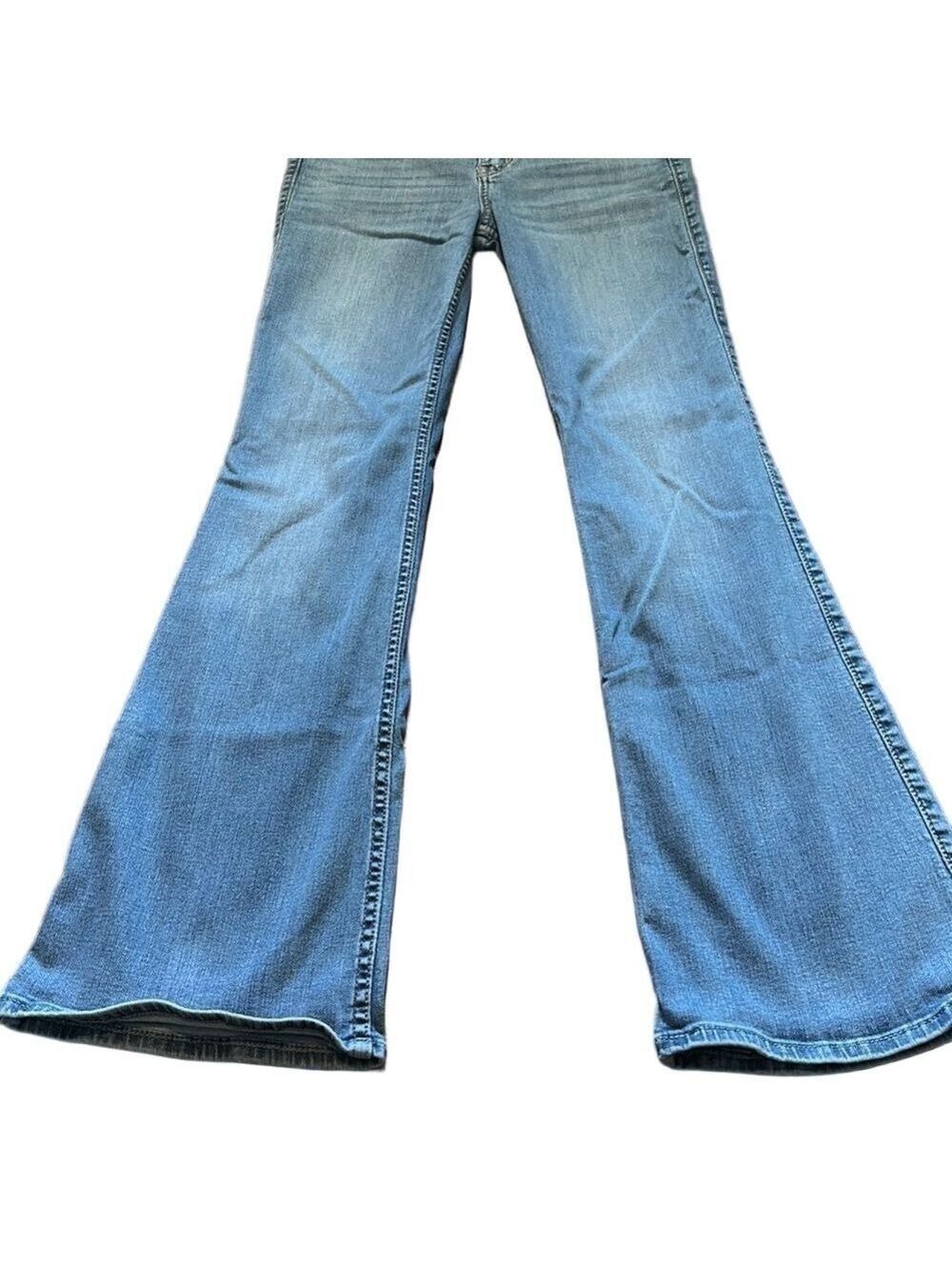 Hollister Light Mid-Rise Boot Jeans 4S - Picture 3 of 7